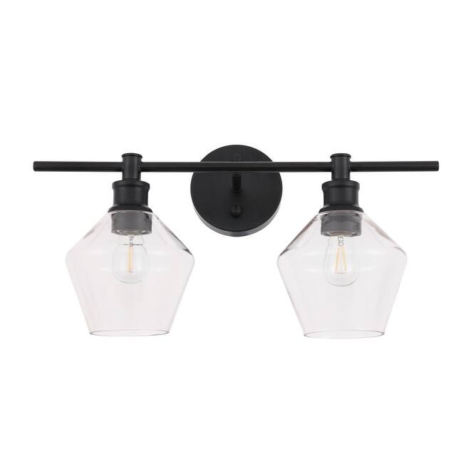 Gerald 2-Light Wall Sconce - 19.1/10.2 - 19.1/10.2