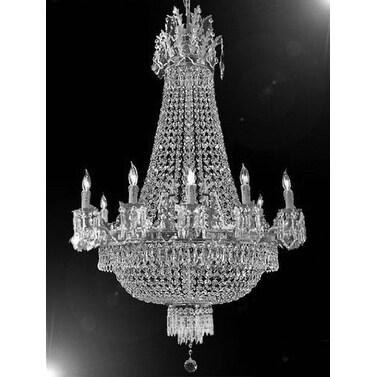 French Empire Crystal Chandelier Chandeliers - Chandeliers For Bedrooms by Overstock.com