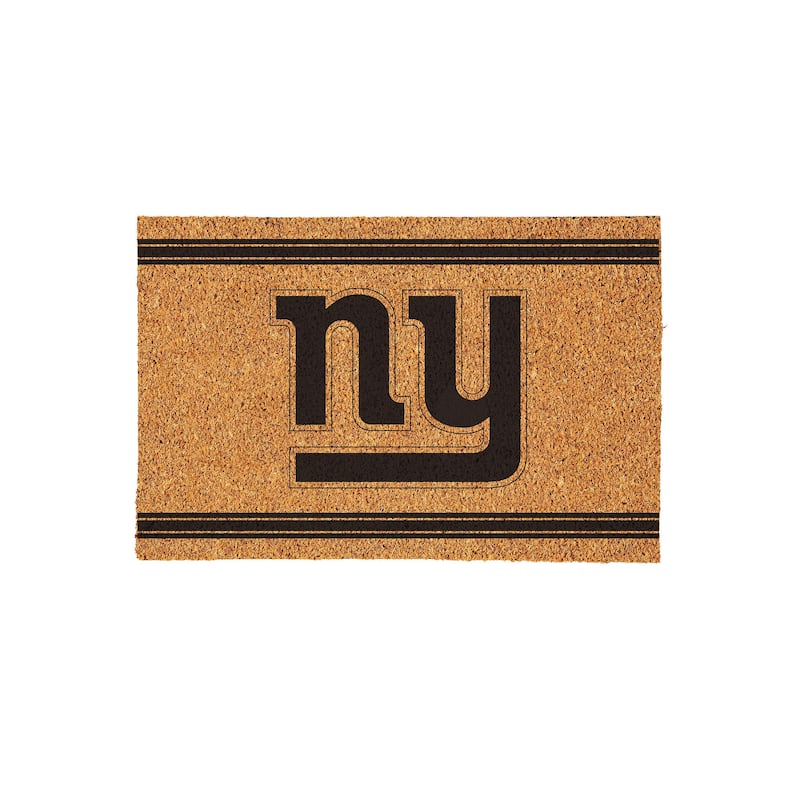 New York Giants Monochrome Indoor/Outdoor Coir Door Mat