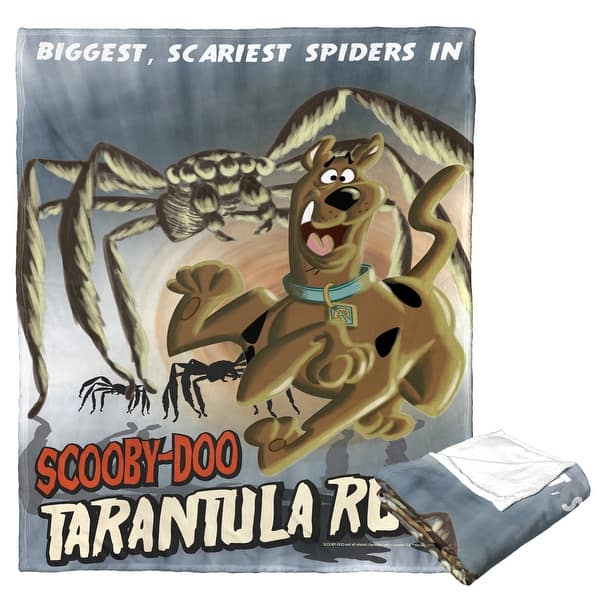 slide 2 of 5, Warner Brothers Scooby-Doo Tarantula Run Silk Touch Throw Blanket