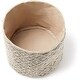 preview thumbnail 2 of 3, Americanflat Woven Macrame Storage Basket