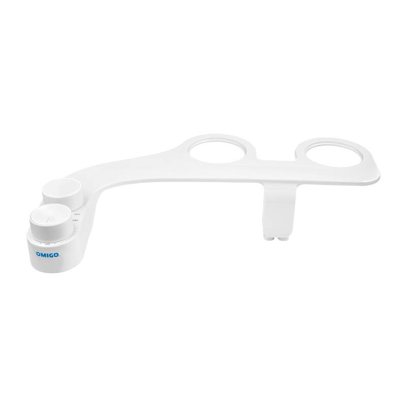 Brondell Omigo Element NonElectric Warm Water Bidet Attachment On