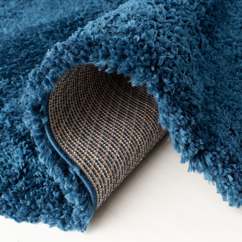 SAFAVIEH Fontana Shag Kimberlie Solid 2-inch Thick Rug
