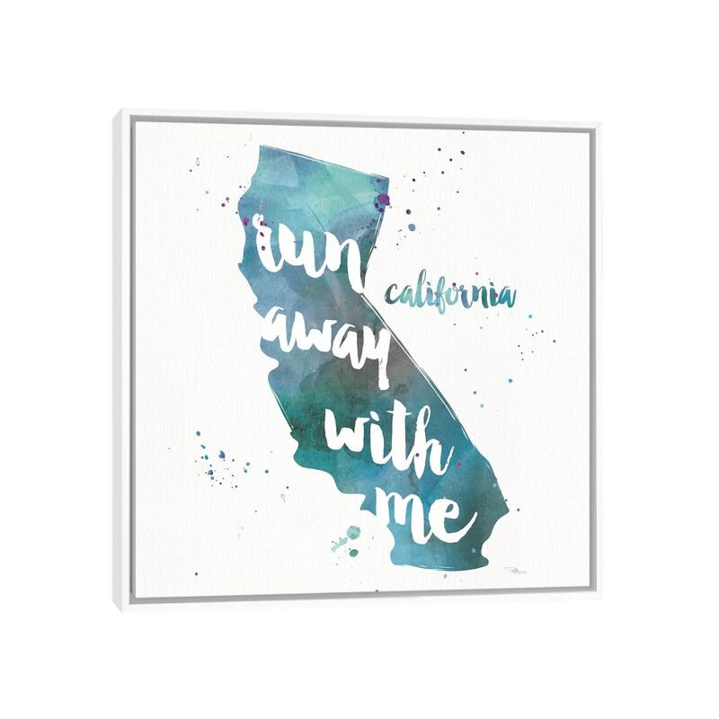 iCanvas "Adventures II" by Pela Studio Framed - White - 37x37