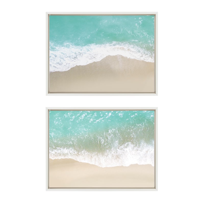 Kate and Laurel Sylvie Fantasy Framed Canvas by Creative Bunch Studio