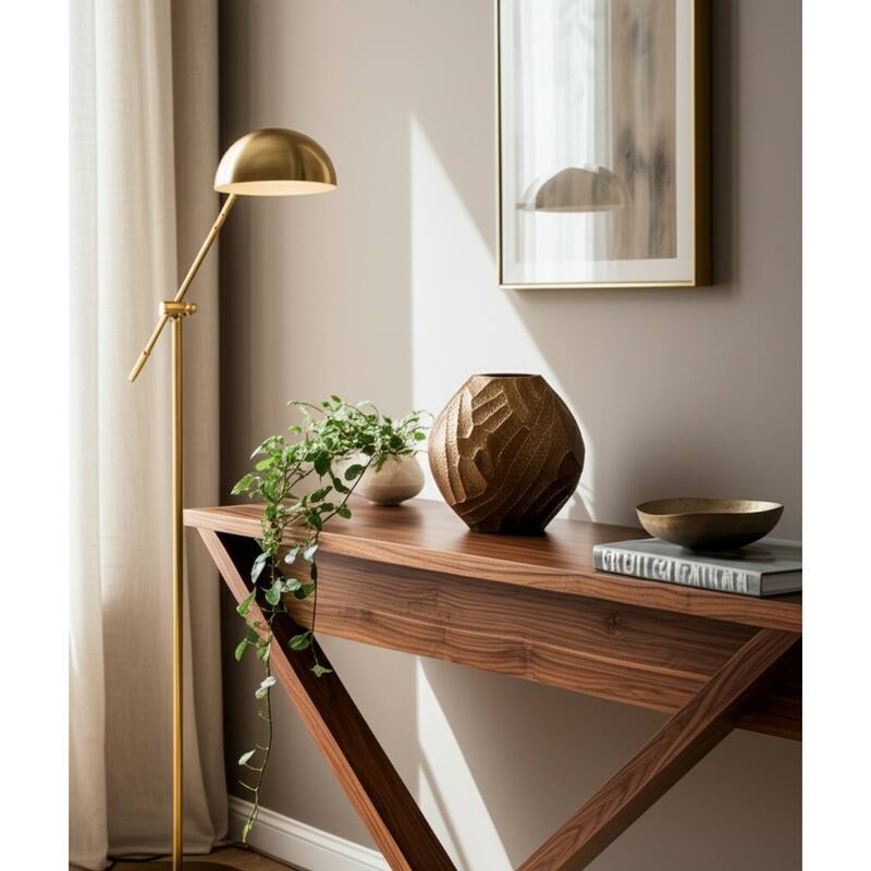 Aluminum Vase Glam Sculptural Geometric Sleek Aesthetic Stylish