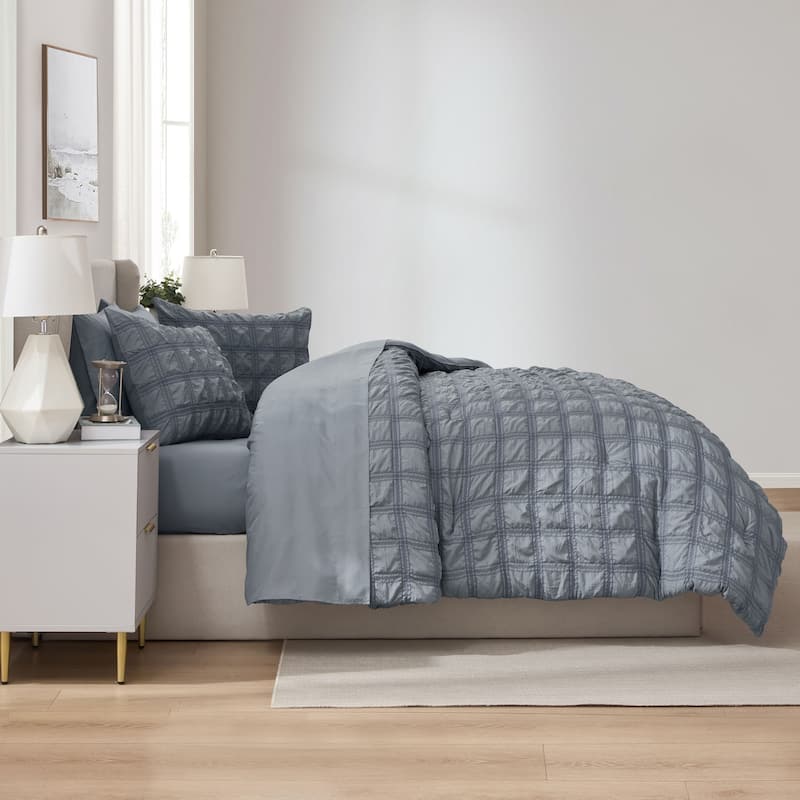 Empyrean Modern Comforter Seer Sucker