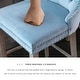 preview thumbnail 20 of 56, Contemporary Tufted Velvet Upholstered Counter Bar Stools Set of 2