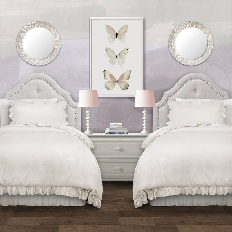 Lush Decor Reyna Ruffled Shabby-chic Comforter Set