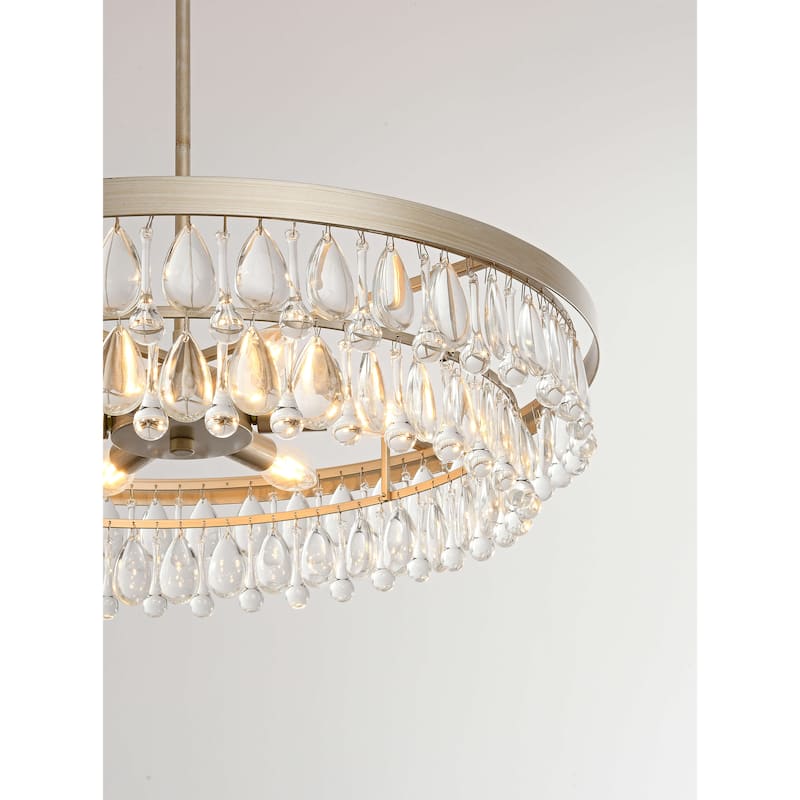 Viviana Crystal 6-light Chandelier