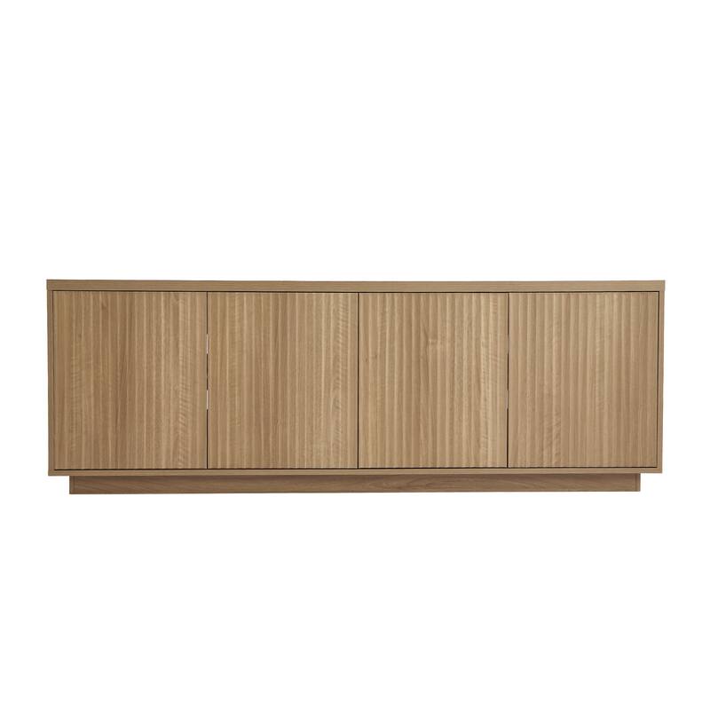 Modern Buffet Cabinet Sideboard with 4-Doors