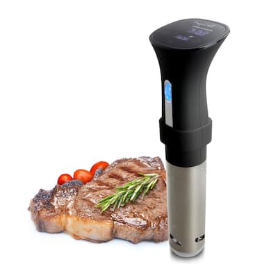 Precision Backlit Digital Display 800 Watt Pro Chef Fast Immersion Sous-Vide Cooker