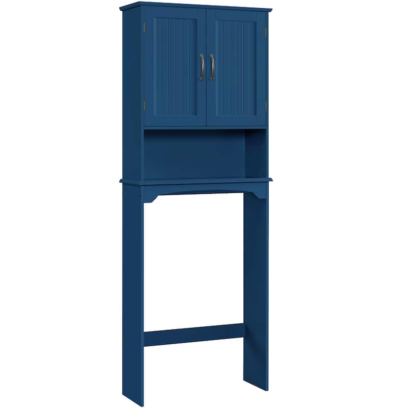 Yaheetech Bathroom Space Saving Organizer Over-the -Toilet with Adjustable Shelf for Bathroom