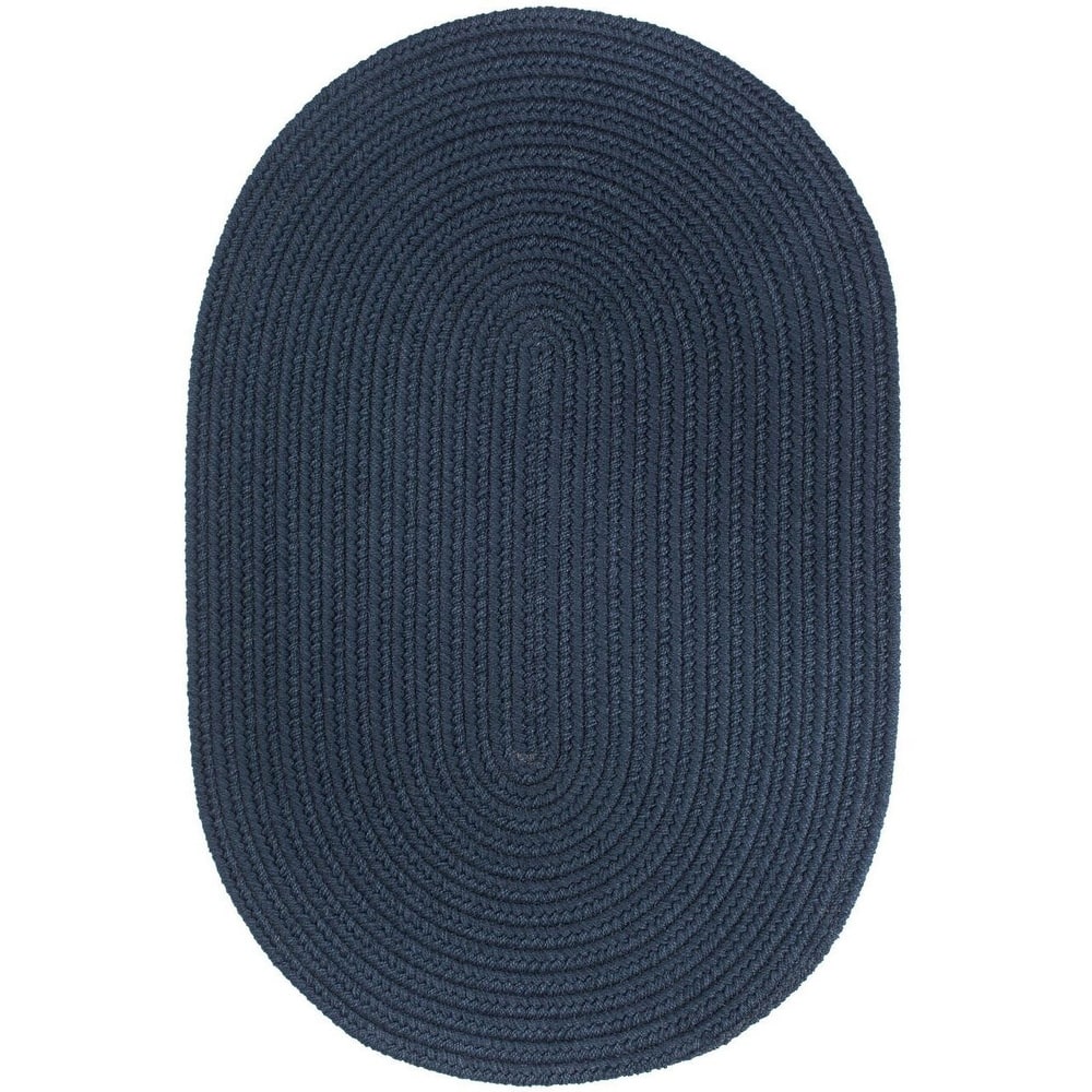 Rhody Rug Madeira Indoor/ Outdoor Braided Rounded Area Rug