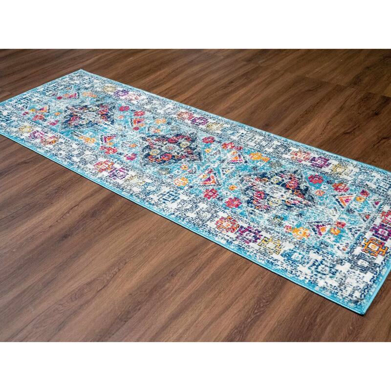 Tigris Patara Traditional Oriental Medallion Vintage Area Rug