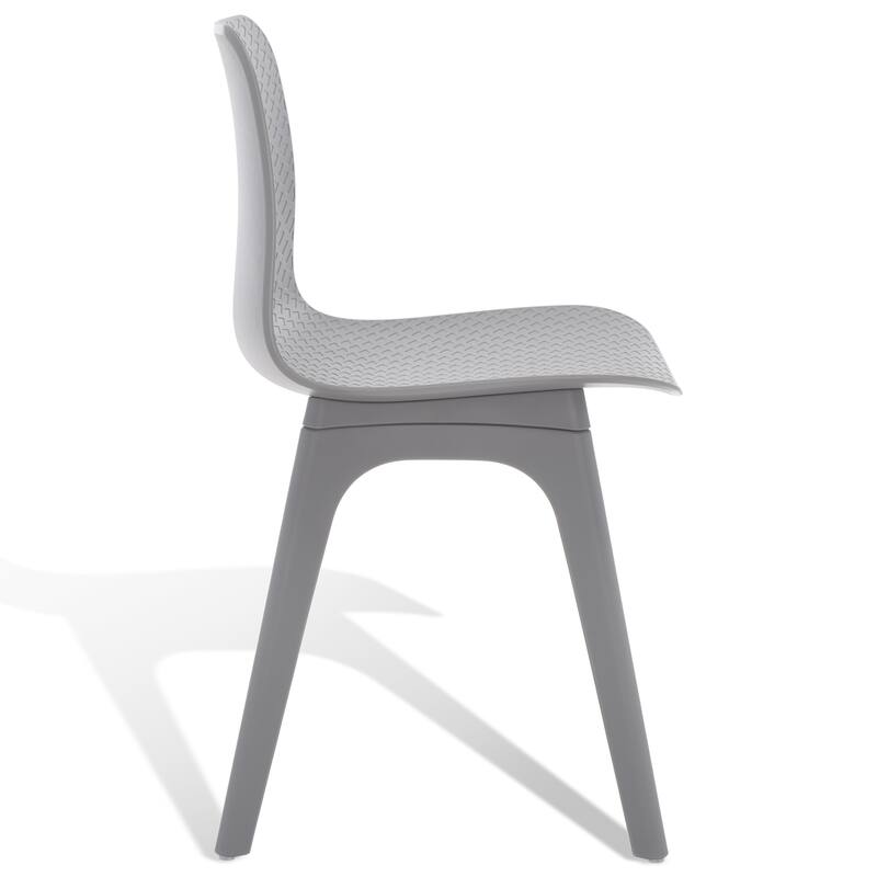 SAFAVIEH Couture Miseta Molded Plastic Dining Chair (Set of 2) - 18Wx18Dx32H