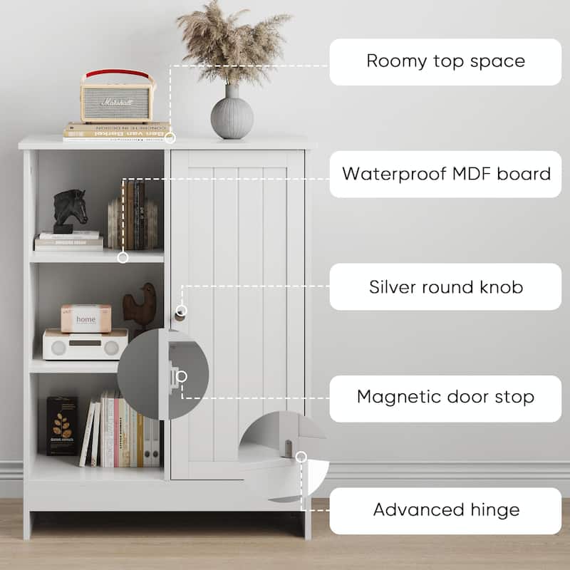 Bathroom Cabinet and Kitchen Freestanding Storage Rack