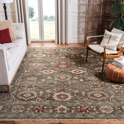 SAFAVIEH Hand-Knotted Samarkand Irodita Traditional Wool Rug