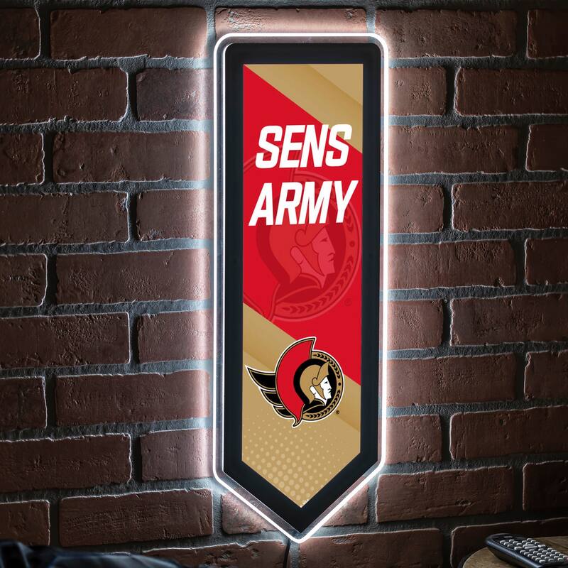 Ottawa Senators LED Lighted Sign - Multi