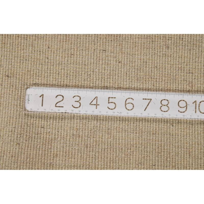 Contemporary Gabbeh Oriental Area Rug Hand-Knotted Wool Carpet - 6'5"x 9'7"