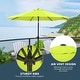 preview thumbnail 94 of 142, Holme 9-foot Steel Market Patio Umbrella with Tilt-and-Crank