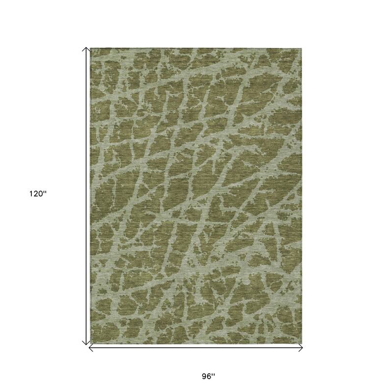 Allie Unique Abstract Weather Resistant Timeless Fusion Outdoor Rug