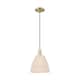 Option Antique Brass / Natural Shade