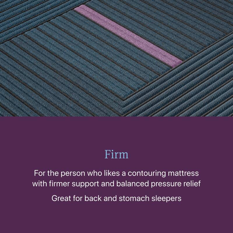Beautyrest World Class Level Three Hybrid Firm Mattress - Dark Blue