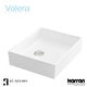preview thumbnail 3 of 4, Karran Valera 16" Vitreous China Vessel Bathroom Sink in White