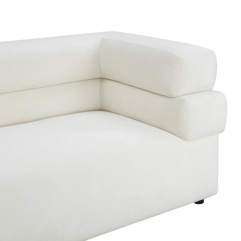 Elsa Upholstered Sofa by Inspire Me Home Decor