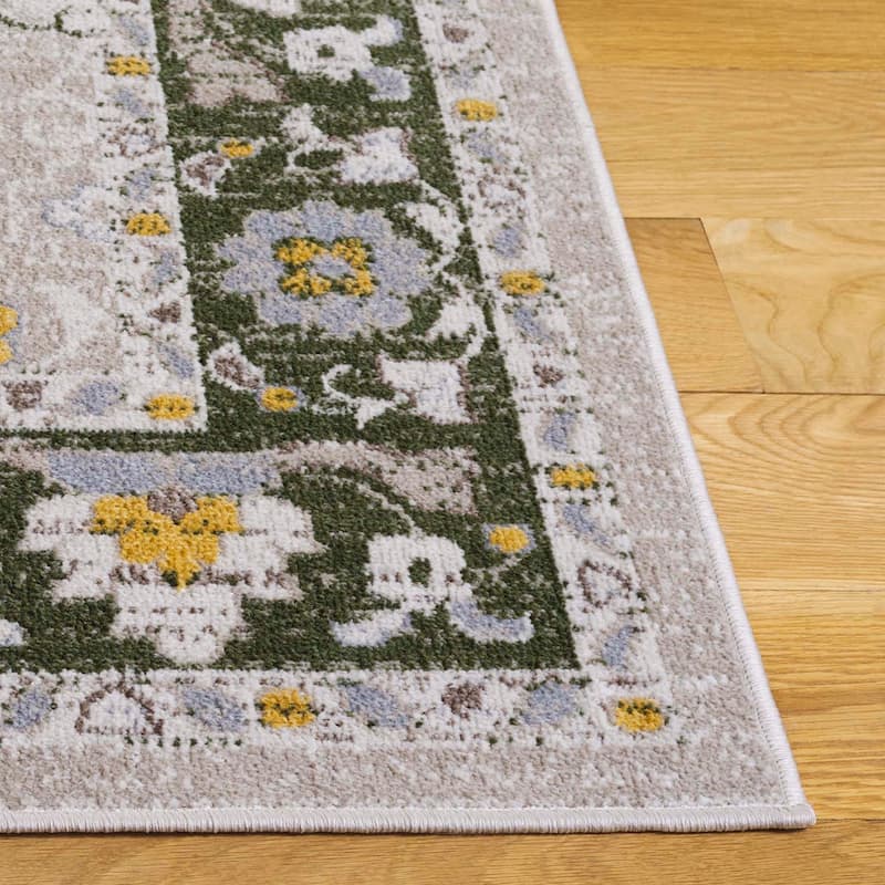 SAFAVIEH Bayside Machine Washable Shweta Oriental Rug
