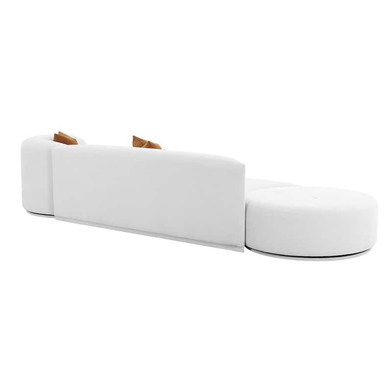 Fickle 3-Piece Chaise Modular Sofa