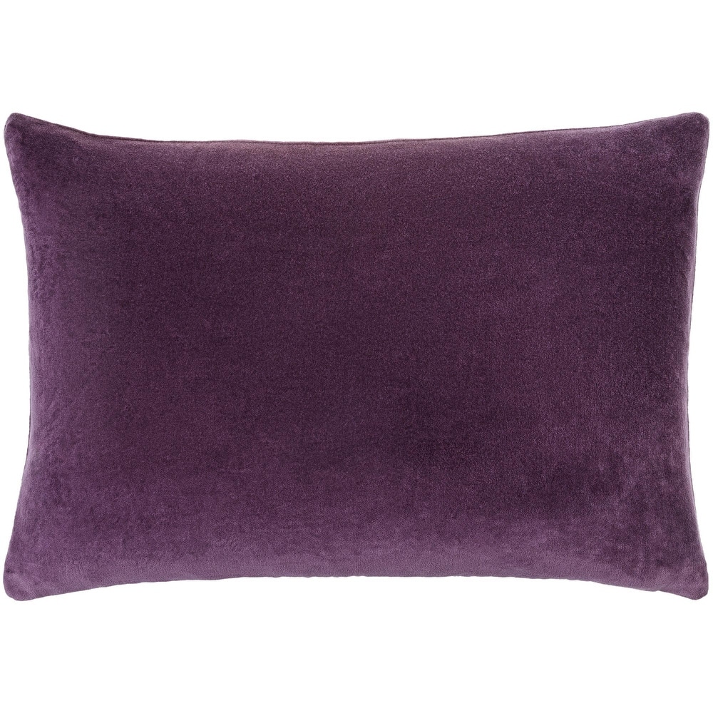 Artistic Weavers Deveron Cotton Velvet Solid Throw Pillow
