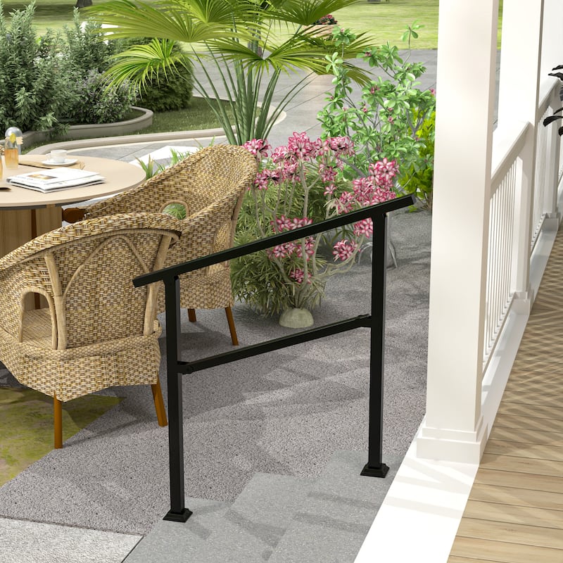 Flexible Outdoor Handrail Kit for Stairs (2-5 Steps)