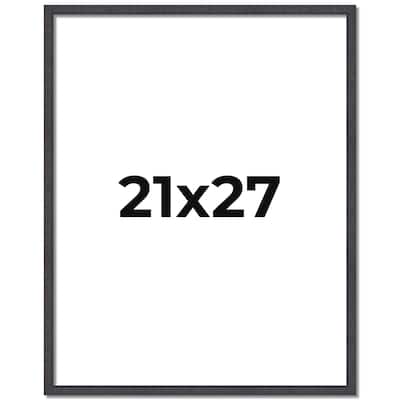 21x27 Frame Brown Picture Frame - Complete Modern Photo Frame Includes