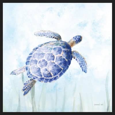 Undersea Turtle II Framed Poster