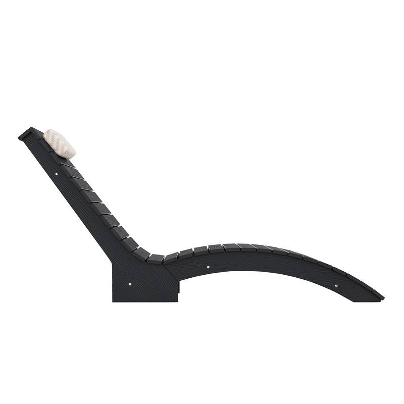 HDPS Pool Lounge Chairs Set of 4, Use in Pools Lounge Chairs, Chaise Chairs with Headrest, Lounge Chair Outdoor