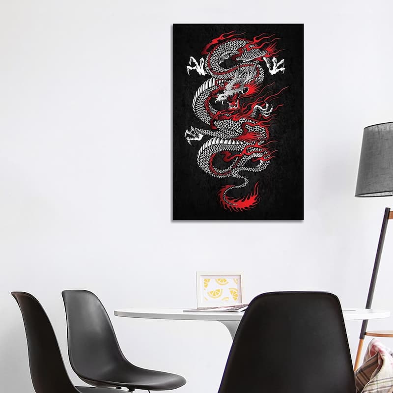 iCanvas "Asian Dragon" by Cornel Vlad Canvas Print - 40x26x1.5