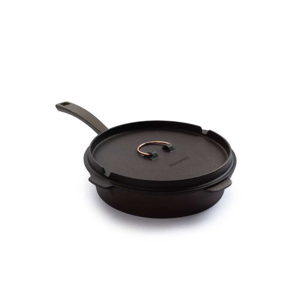 Barebones All-In-One Cast Iron Skillet