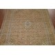 Traditional Kashan Persian Vintage Area Rug Handmade Wool Carpet - 9'7 ...