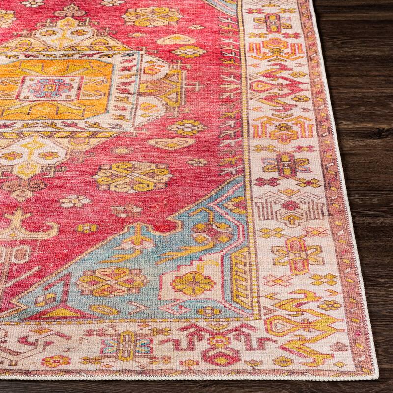 Mr. Kate Stella Persian Medallion Washable Area Rug