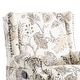 preview thumbnail 54 of 102, 29'' W Pattern Floral Swivel Manual Push Back Recliner Glider Chair