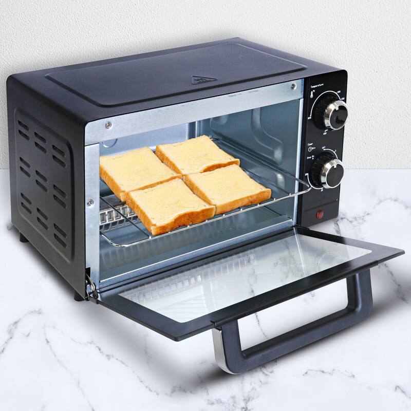 Total Chef 4-Slice Toaster Oven, 1000 Watts