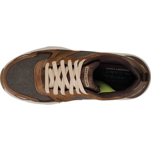 skechers memory foam olive
