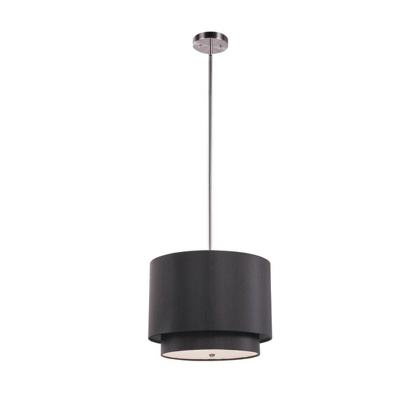 Trans Globe Lighting PND-801 3-Light Double Shade Pendant from the Young and Hip Collection - n/a