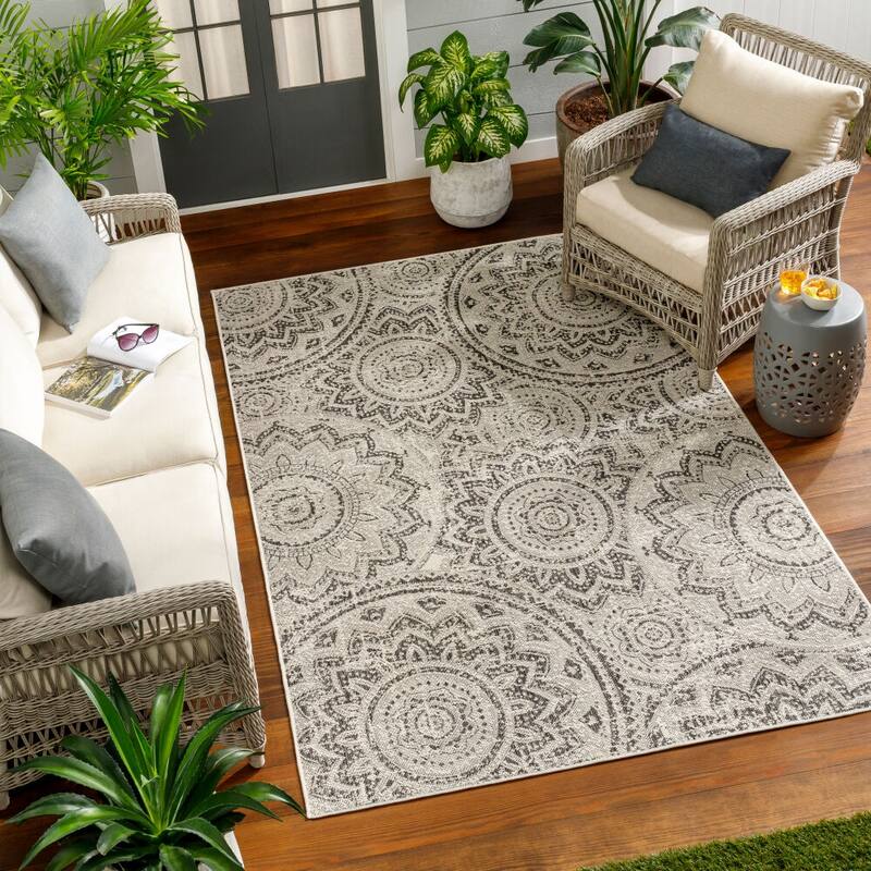 Livabliss Ravello Cottage Indoor/Outdoor Area Rug
