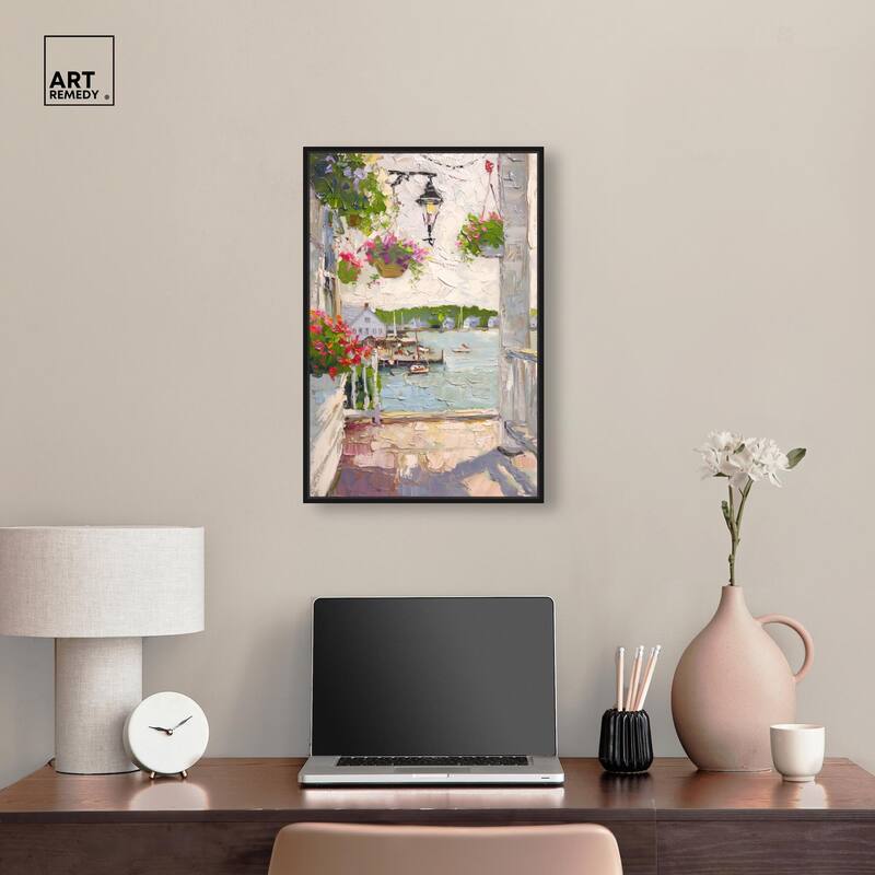 Harbor Hideaway II Canvas by Art Remedy