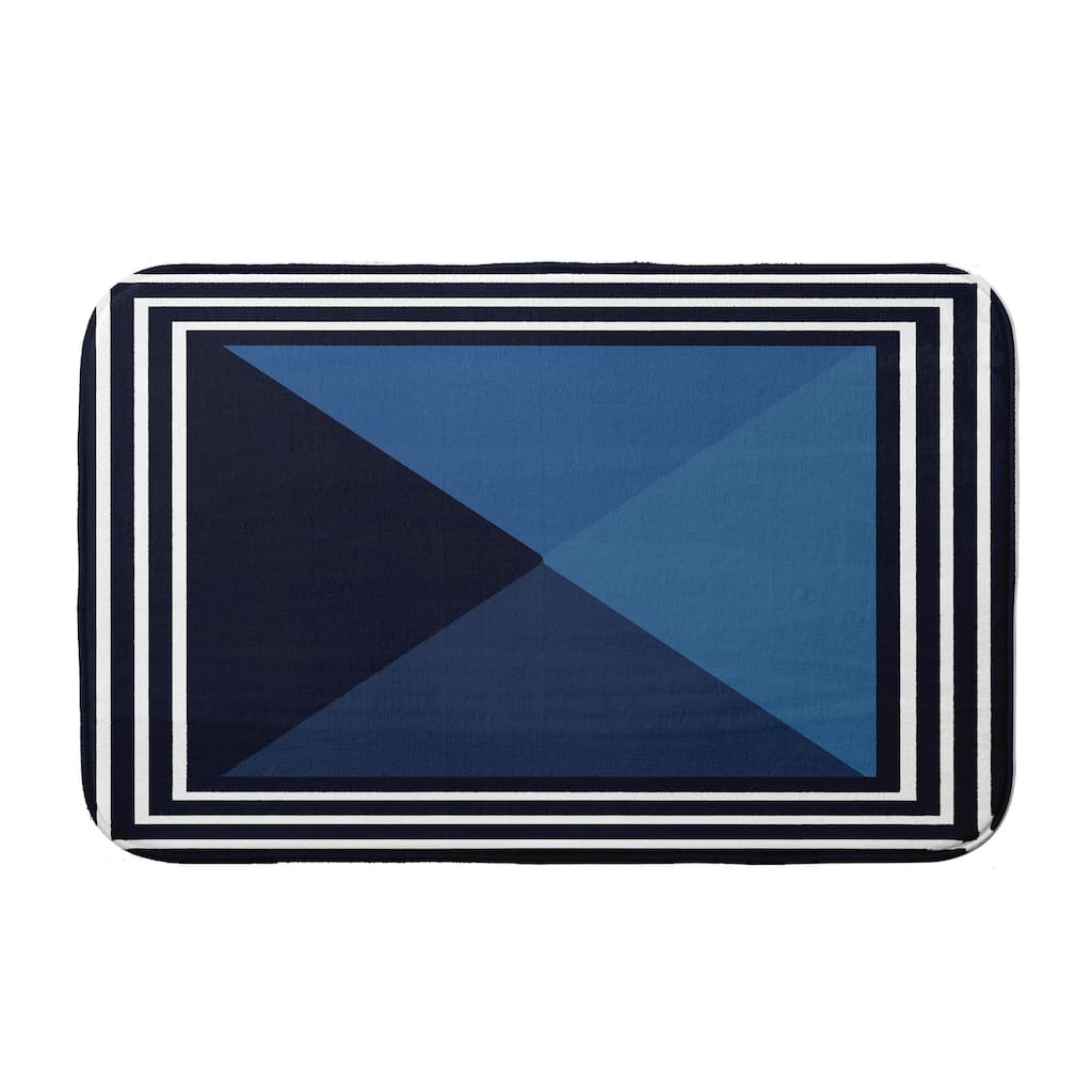 Nautical Angles Bath Mat