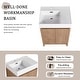 preview thumbnail 50 of 74, Beingnext 24"/30"/48"/60" Bathroom Vanity with Sink, Freestanding Bathroom Vanity with Soft Close Door and Shelf
