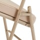 preview thumbnail 4 of 4, 3200 Series 2" Vinyl Upholstered Hinge Folding Chair Pack of 2 - Black